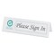 Avery Dennison 2.5 x 8.5" White Tent Card, Pk100 5305 - alternate 3